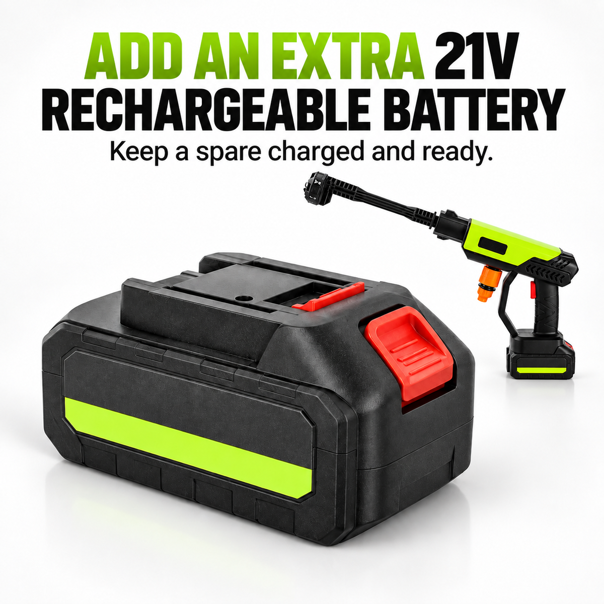21V RECHARGEABLE LITHIUM BATTERY